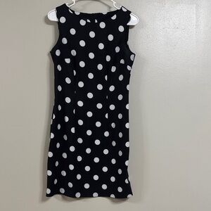 Alyx Monochrome Polka Dot Mini Dress